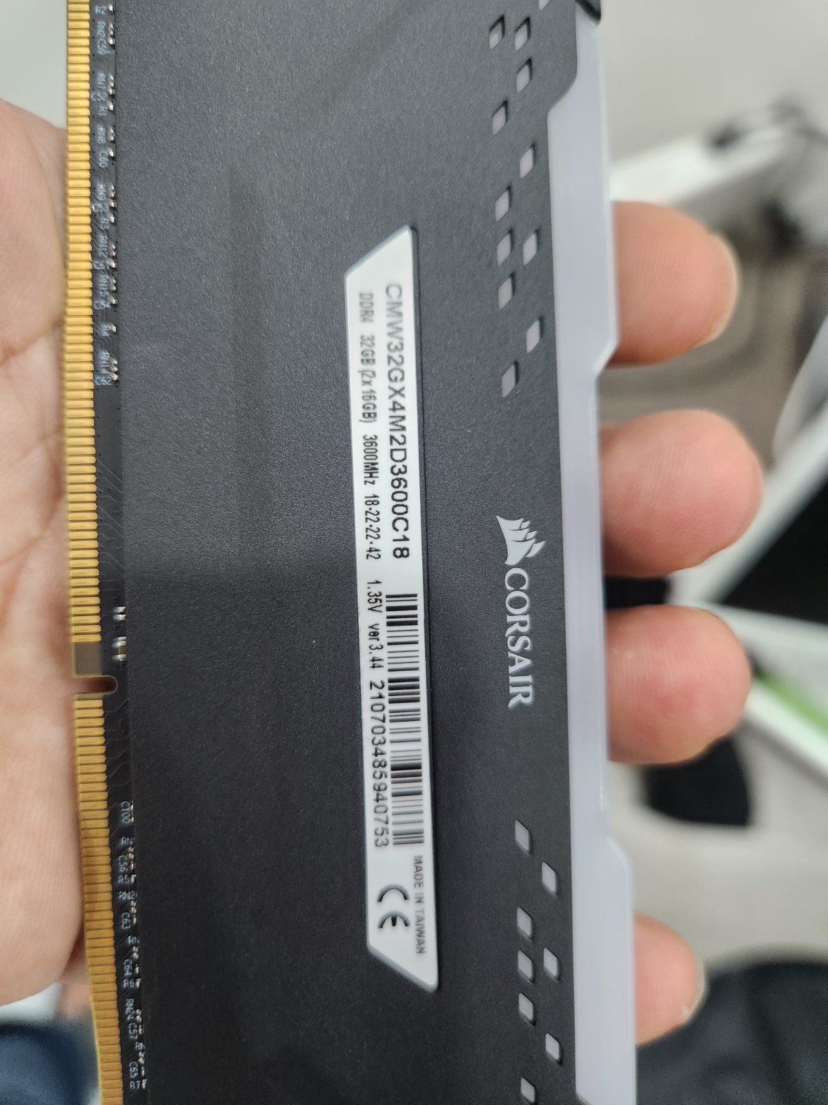 [팝니다] DDR4 16GB 메모리2장